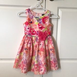 Floral party dress